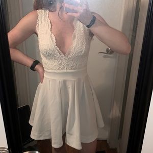 NWT! 🤍 white mini dress